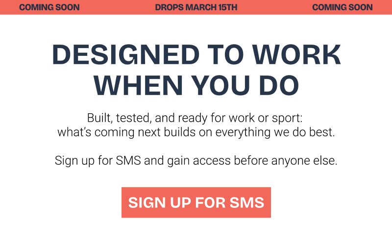 Sign up for SMS