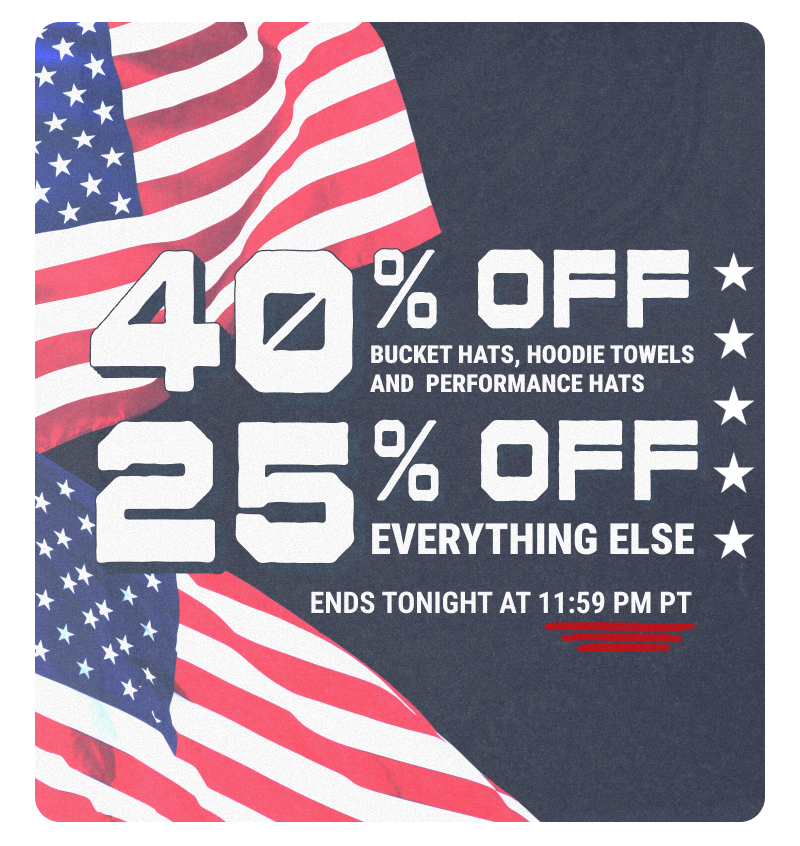 40% OFF. 25% OFF