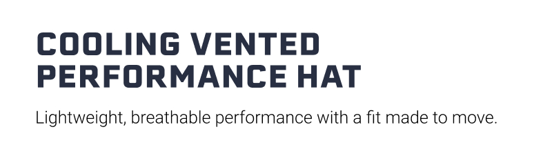 Cooling Vented Performance Hat