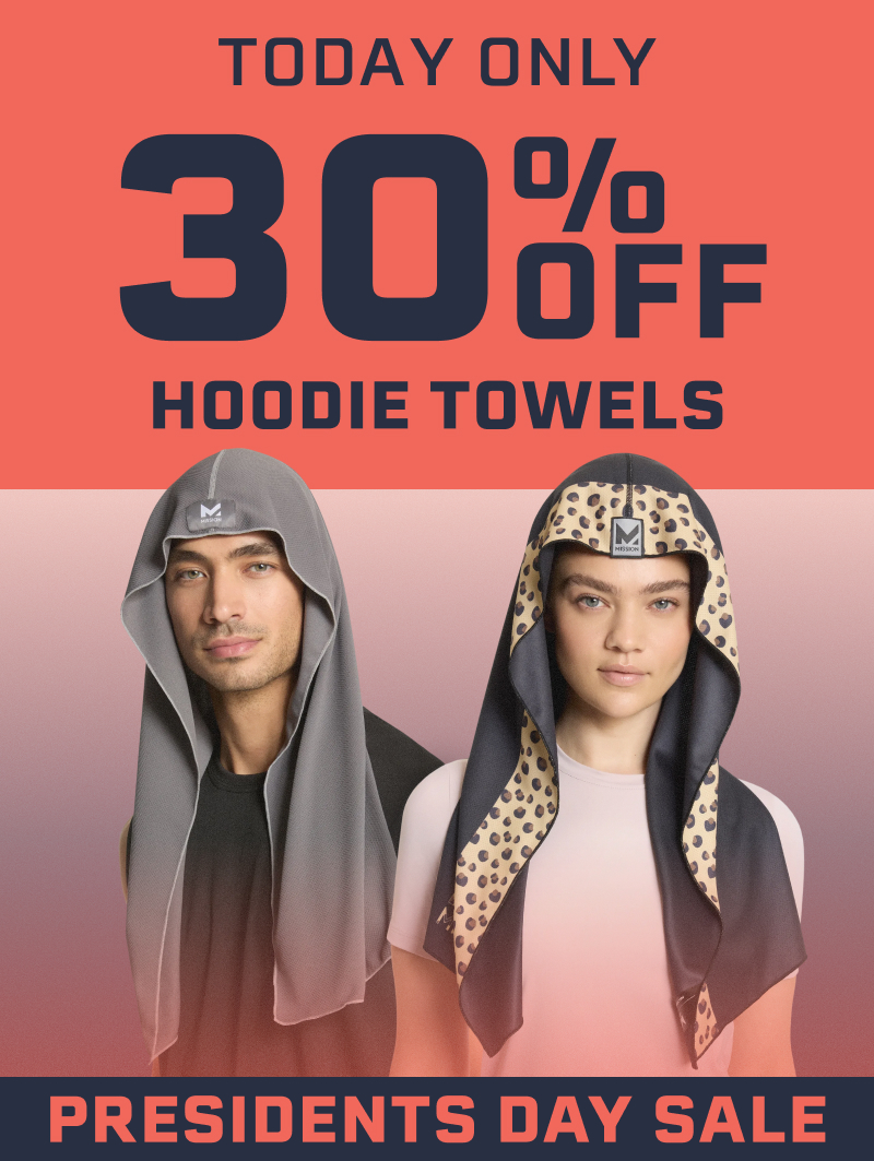 TODAY ONLY 30% OFF HOODIE TOWELS