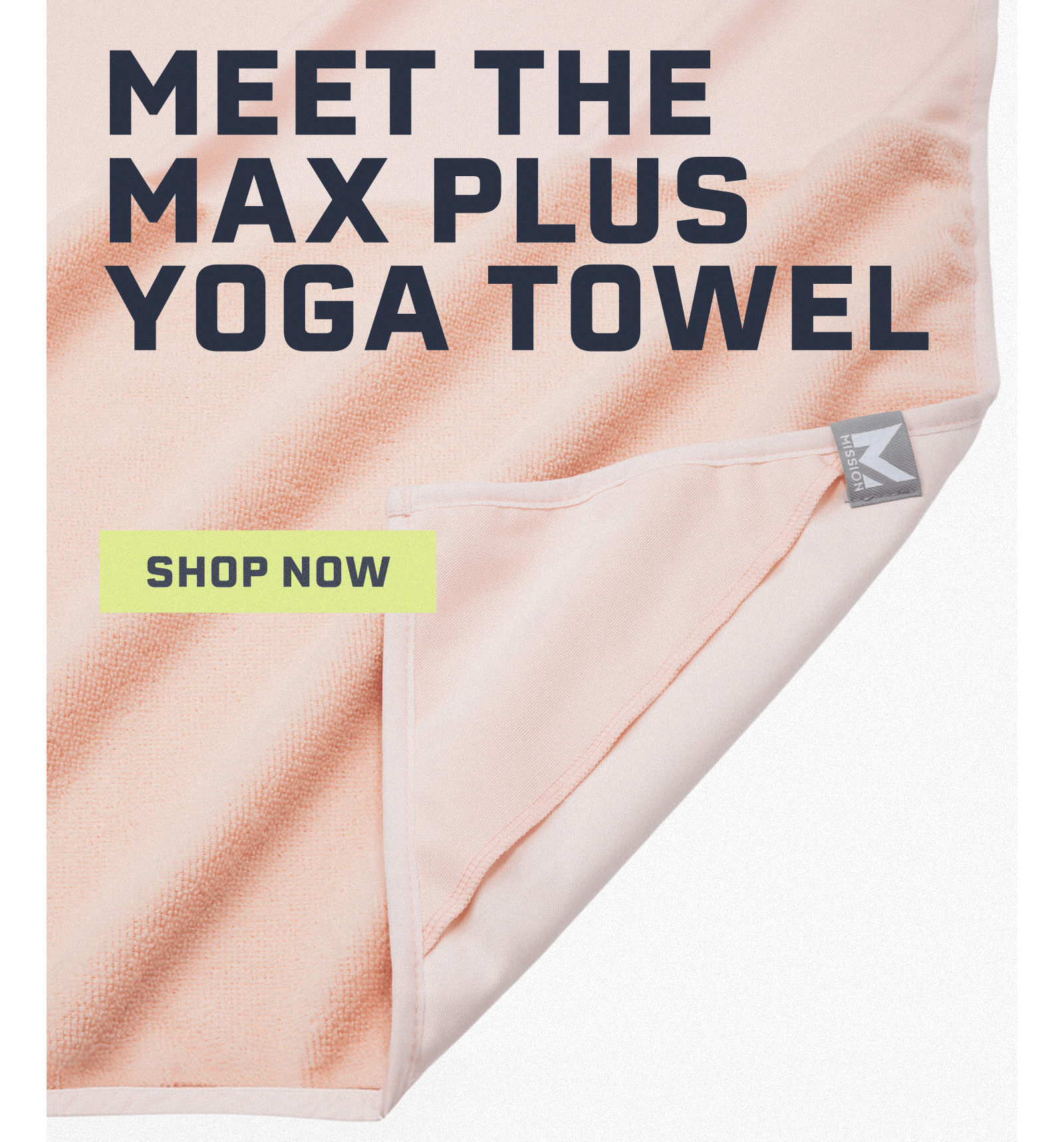 Meet the Max Plus Yoga Towel