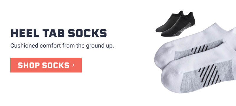 Lightweight Heel Tab Socks