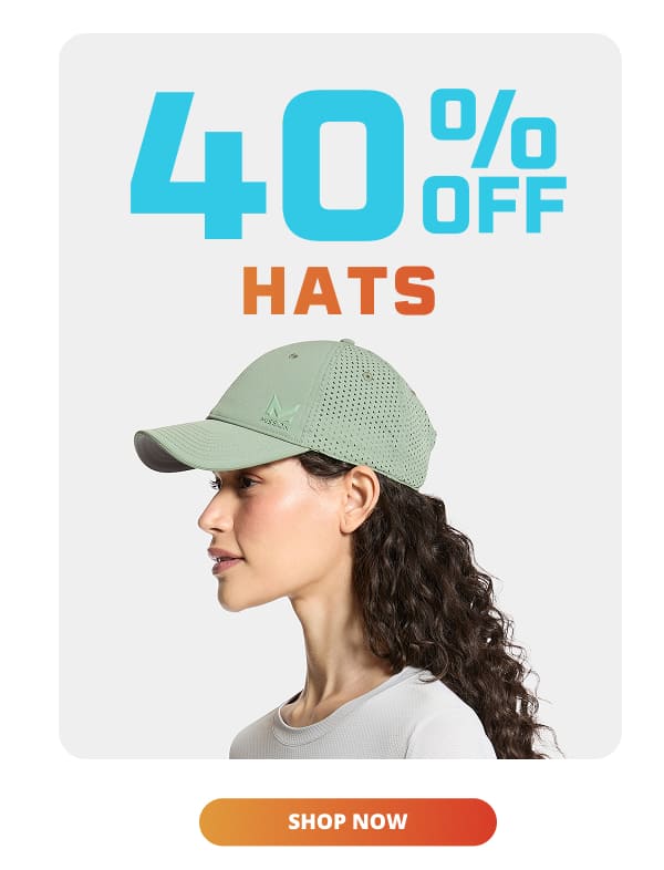 40% OFF HATS