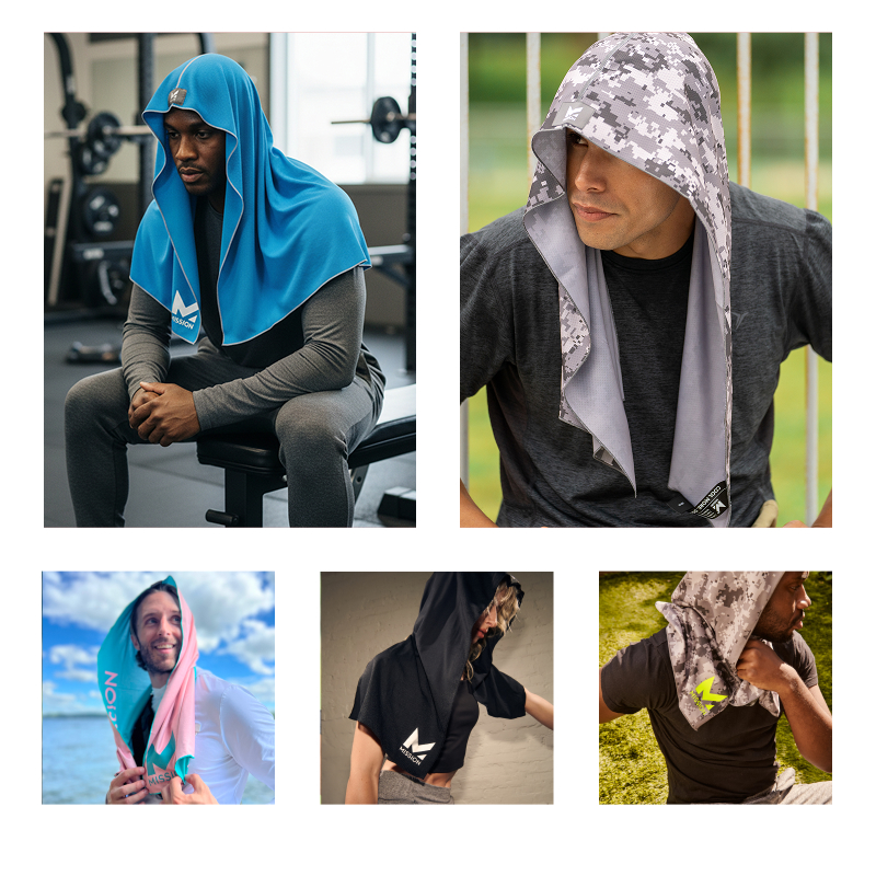 SHOP COOLING HOODIE TOWELS