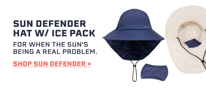 Sun Defender Hat with Ice Pack
