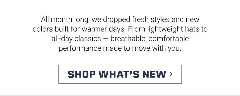 Shop what's new
