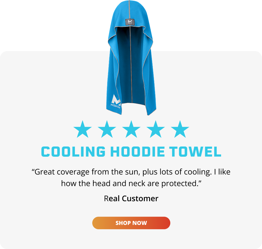 Cooling Hoodie Towel | Mission
