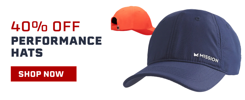 40% Off Performance Hats