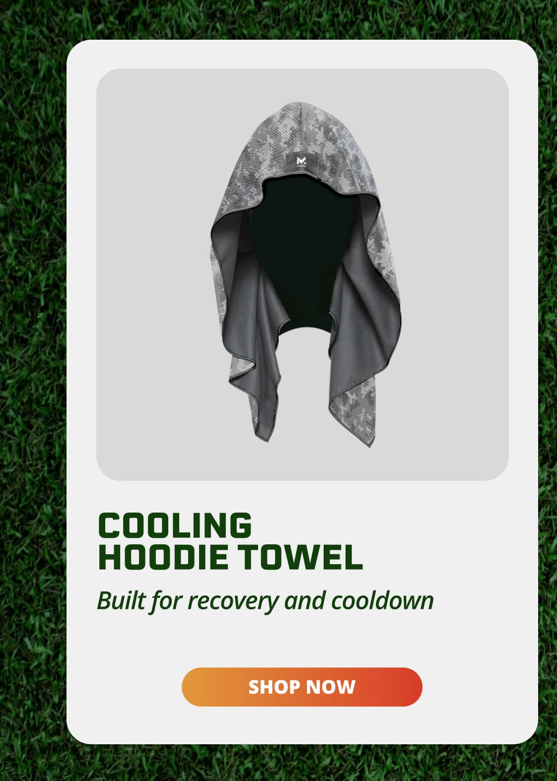 Cooling Hoodie Towel - Digi Camo