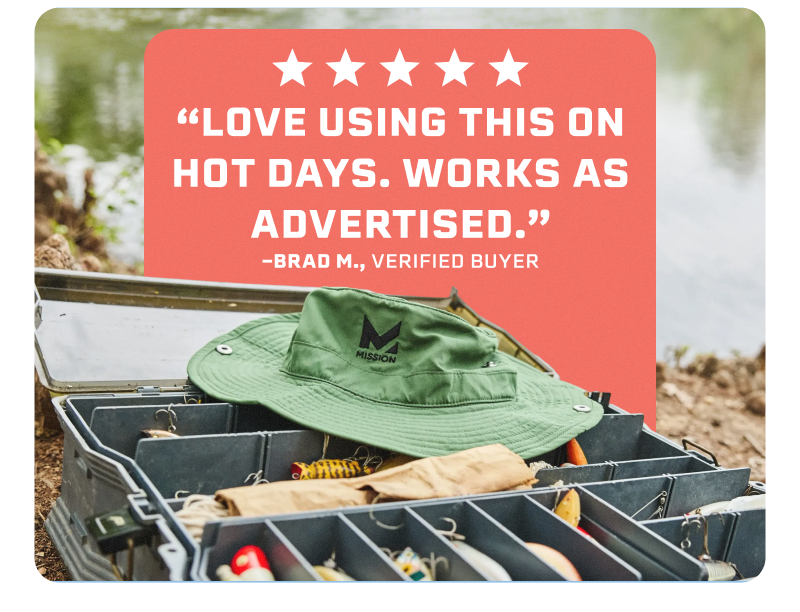 "Love using this on hot days. Works as advertised."