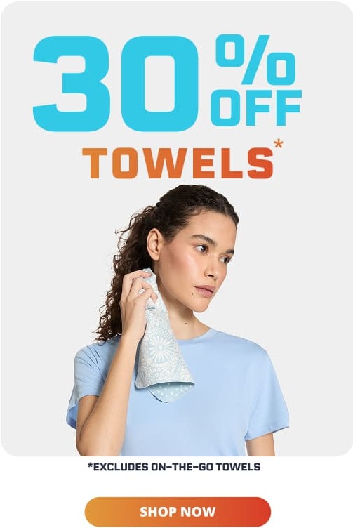 30% OFF TOWELS*