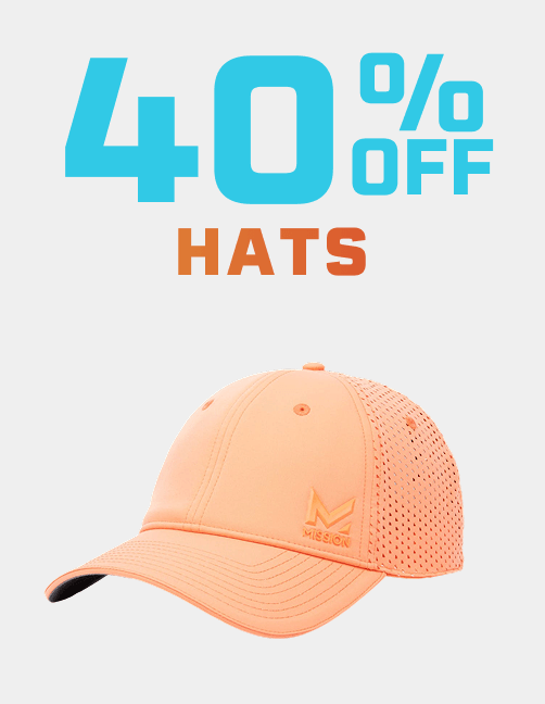 40% OFF HATS