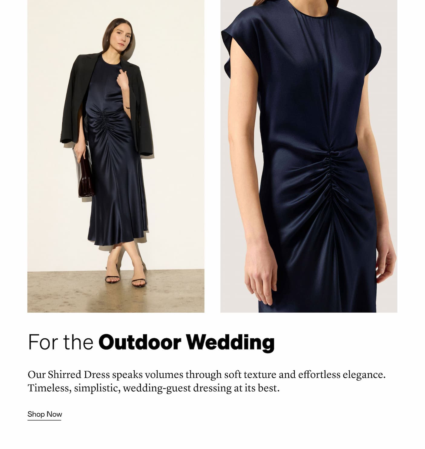 For the Outdoor Wedding