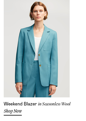 Weekend Blazer in Seasonless Wool