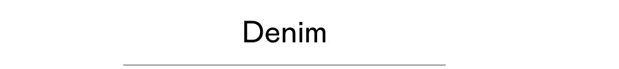 Denim Denim