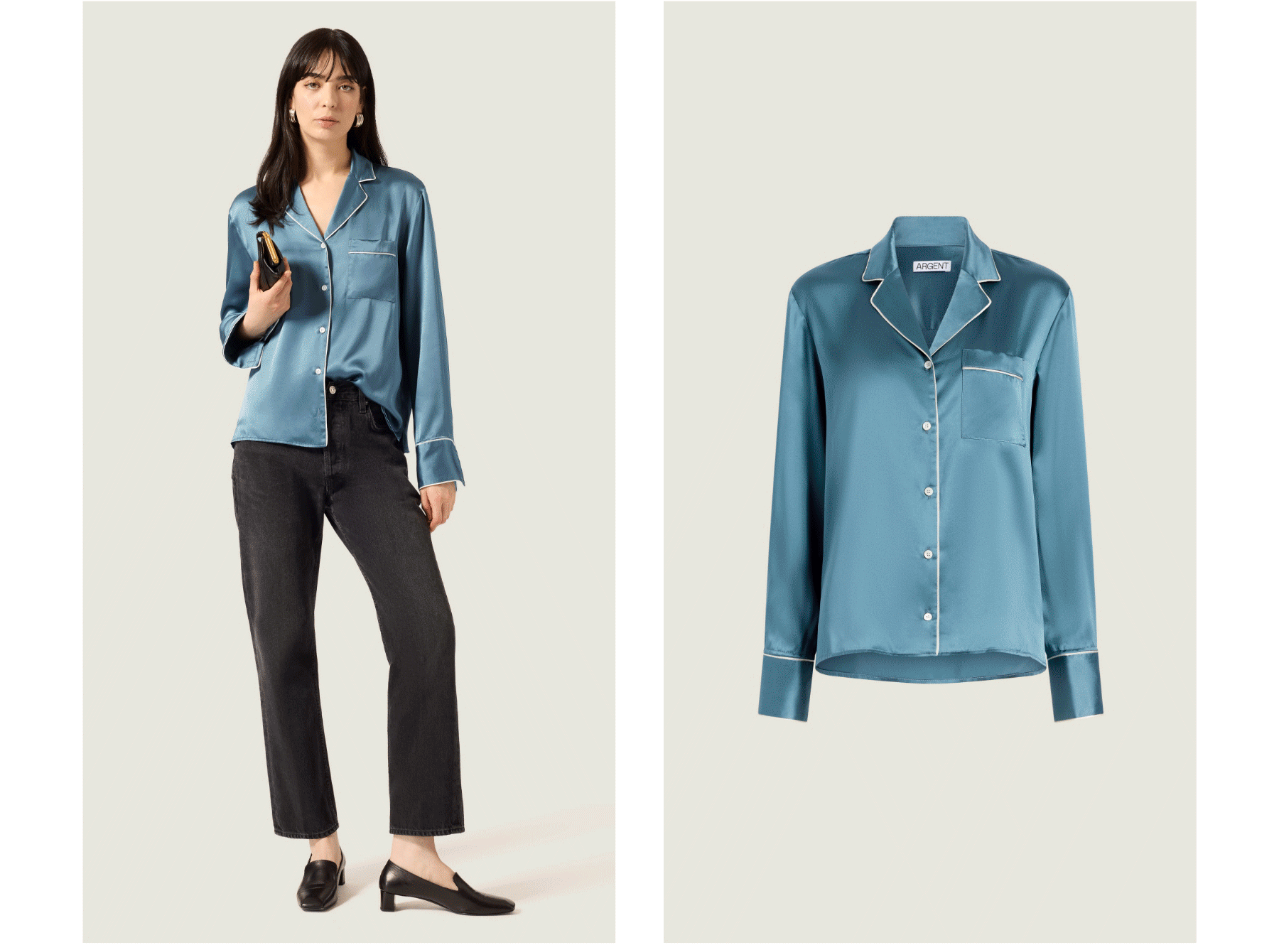 The Pajama Blouse