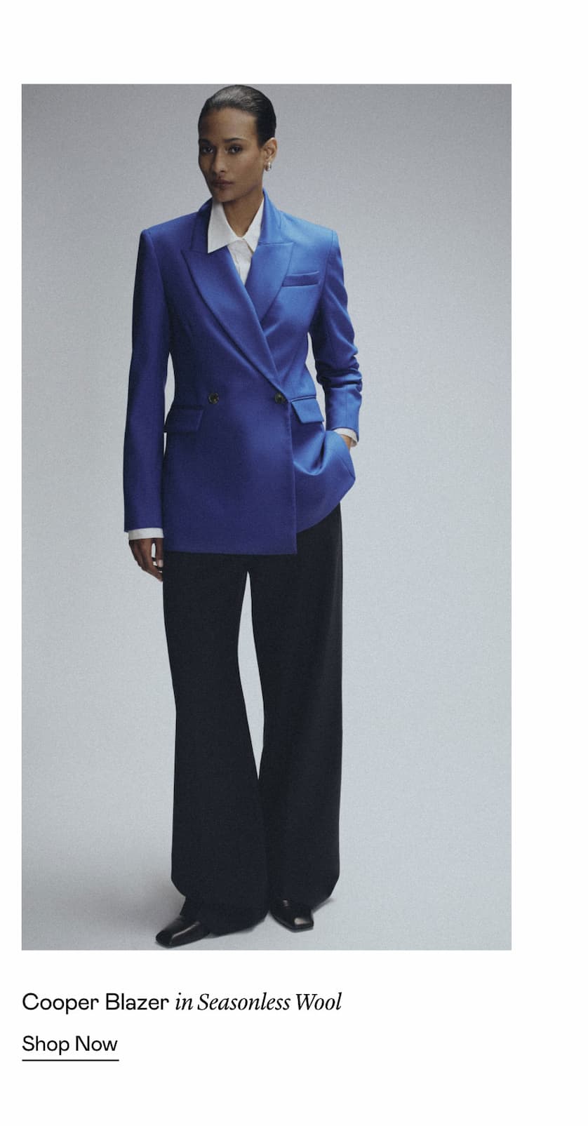 Cooper Blazer in Seasonless Wool