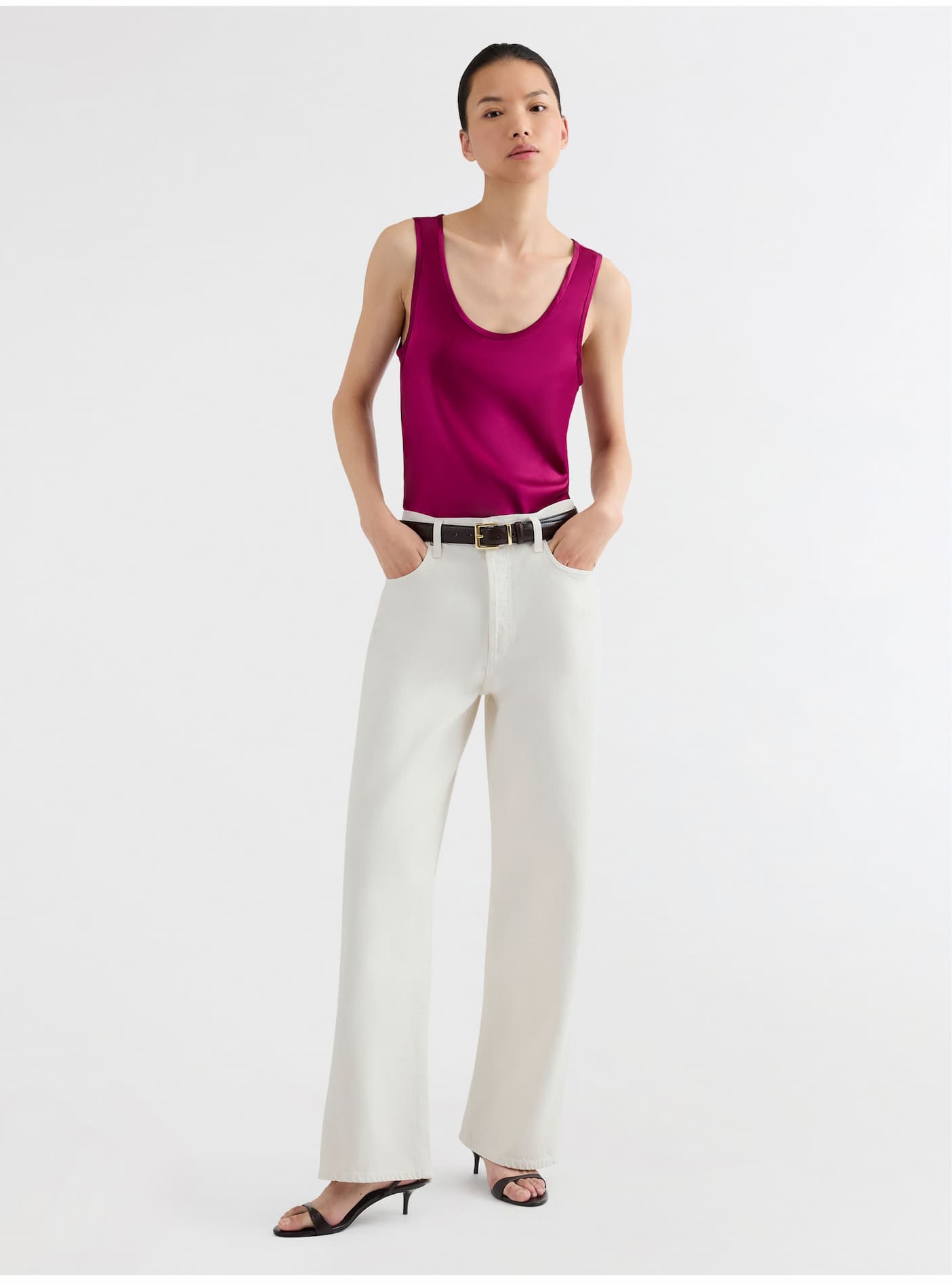 Tank in Silk Charmeuse Tank in Silk Charmeuse