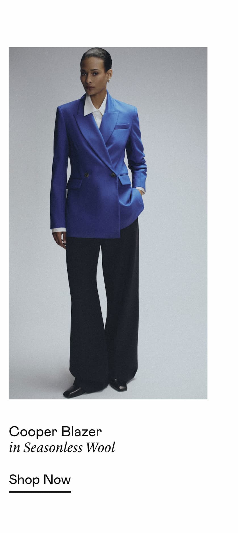 Cooper Blazer in Seasonless Wool
