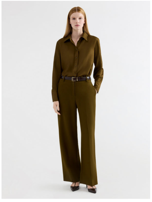 Soho Trouser in Textured Wool