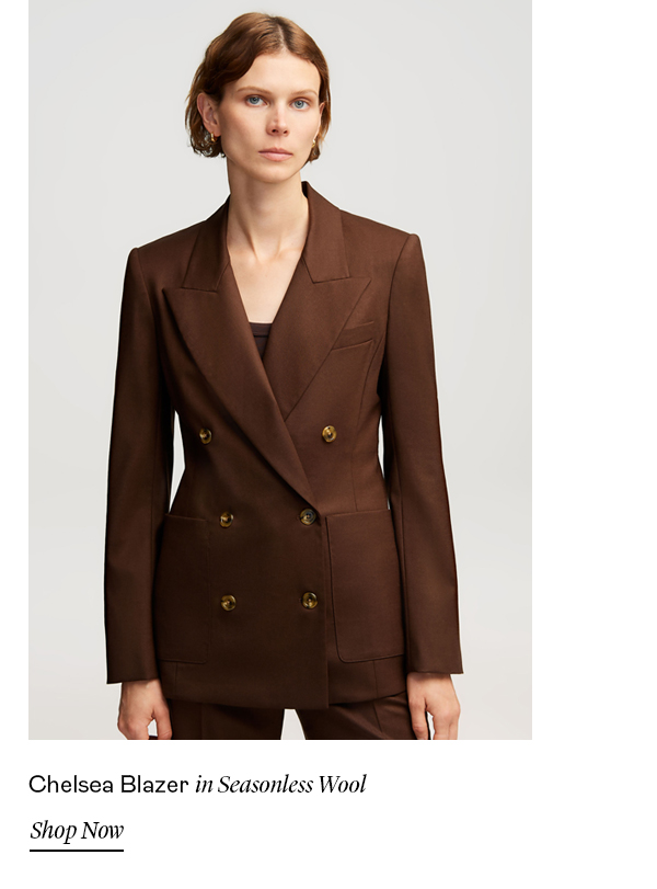 Chelsea Blazer in Seasonless Wool