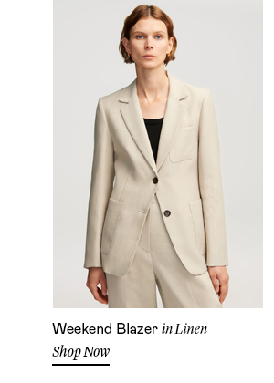 Weekend Blazer in Linen