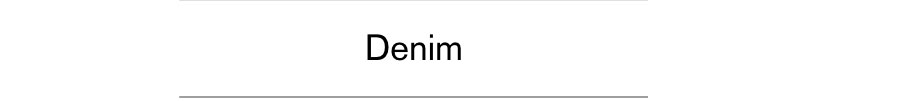 Denim Denim