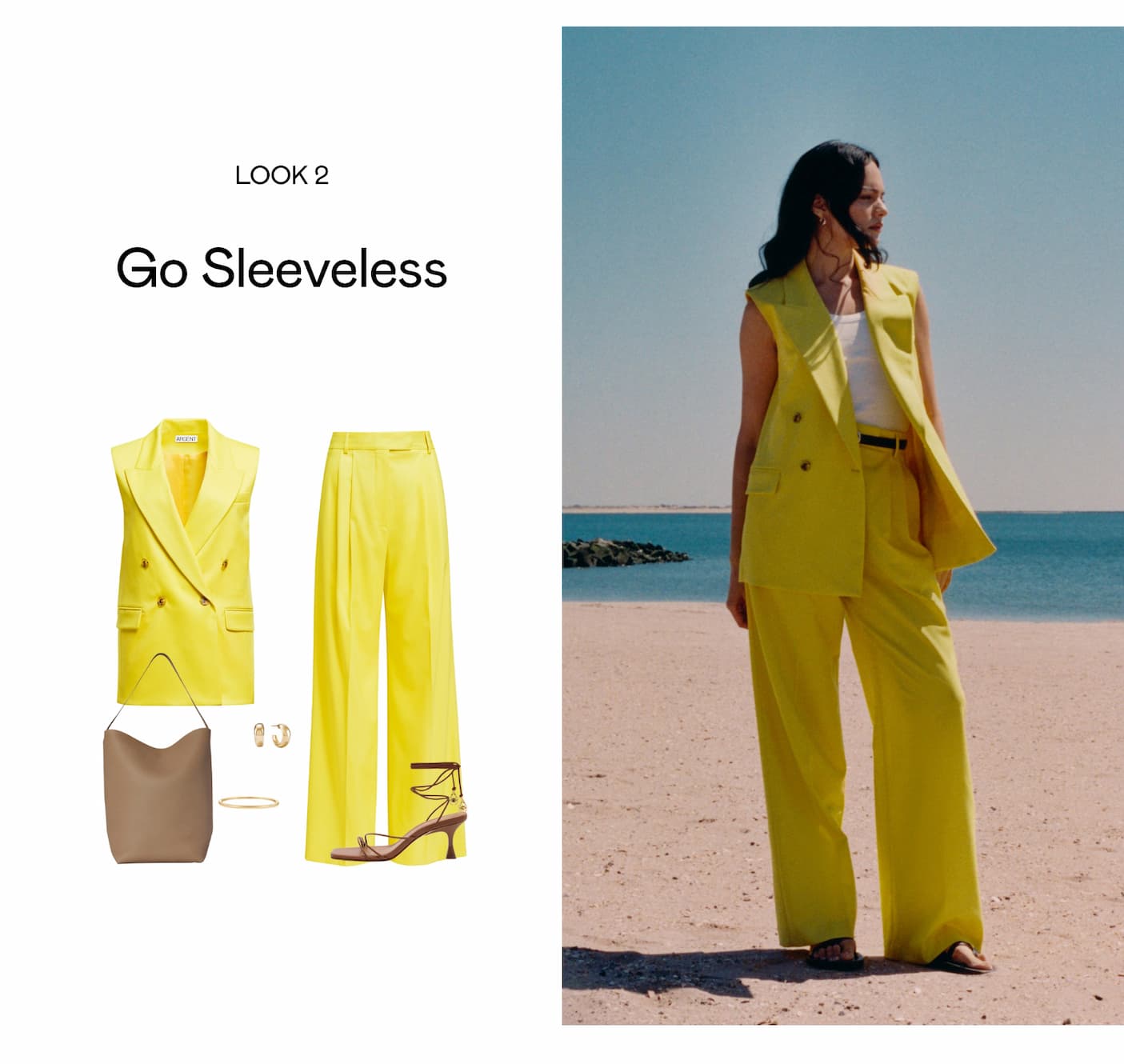 Look 2: Go Sleeveless