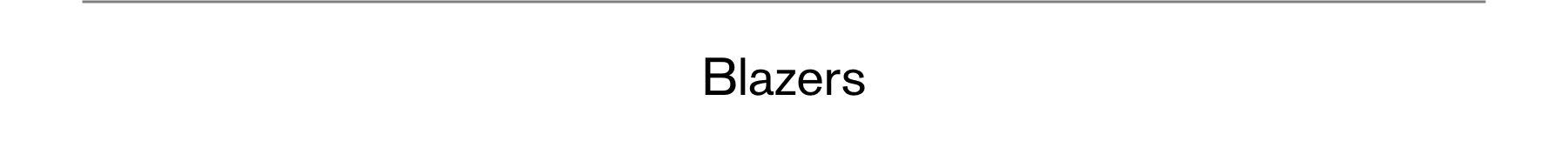 Blazers Blazers