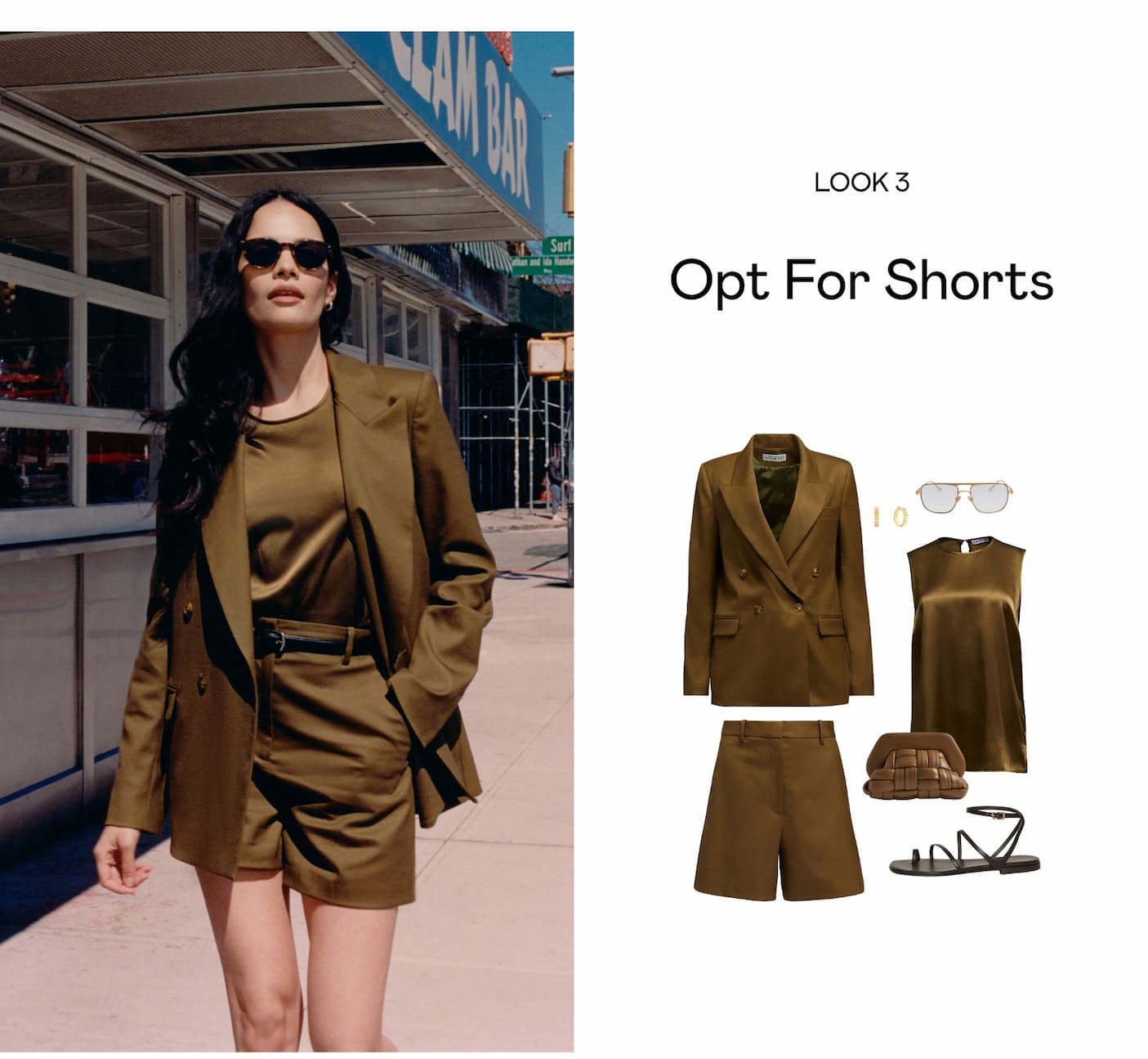 Look 3: Opt For Shorts