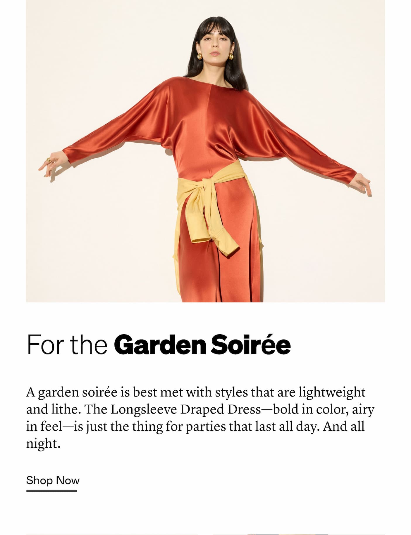 For the Garden Soirée