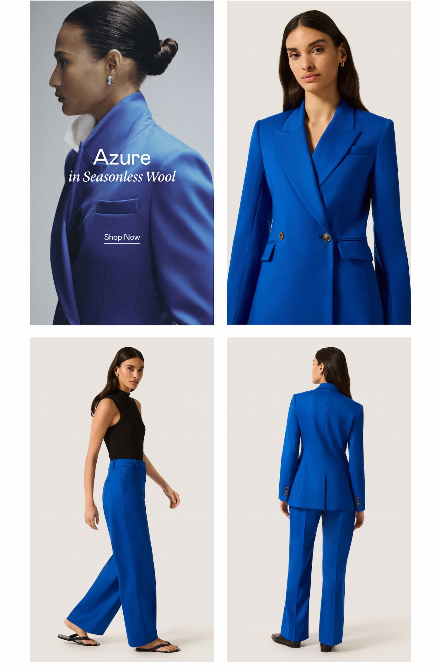 Azure in Seasonless Wool