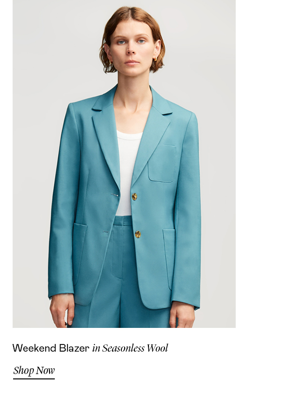 Weekend Blazer in Seasonless Wool