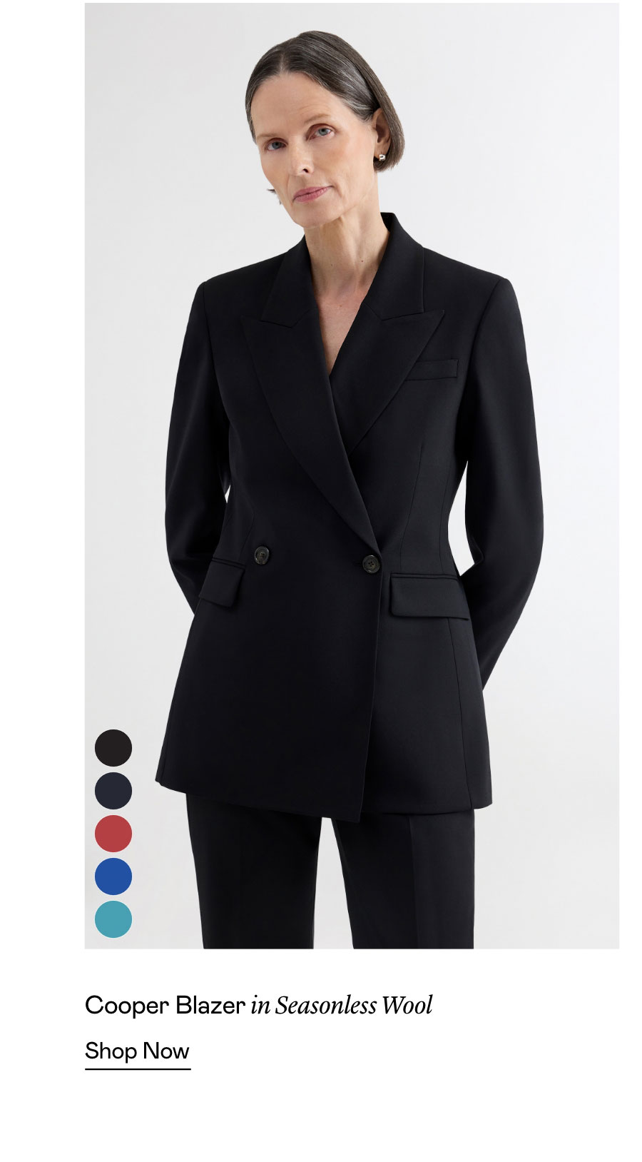 Cooper Blazer in Seasonless Wool