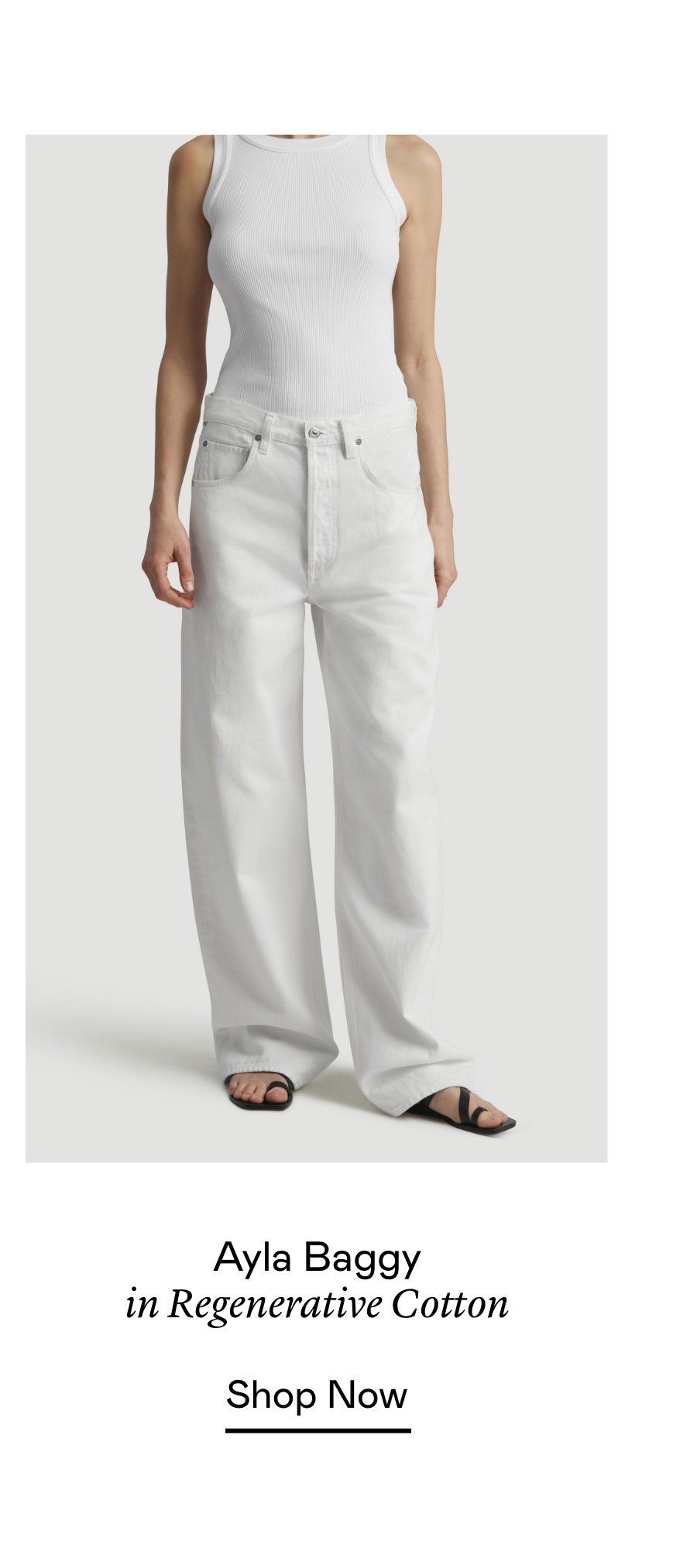 Ayla Baggy in Regenerative Cotton Ayla Baggy in Regenerative Cotton