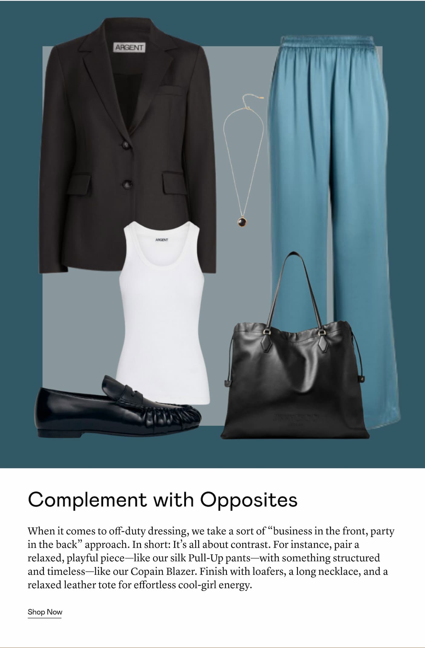 Complement with Opposites