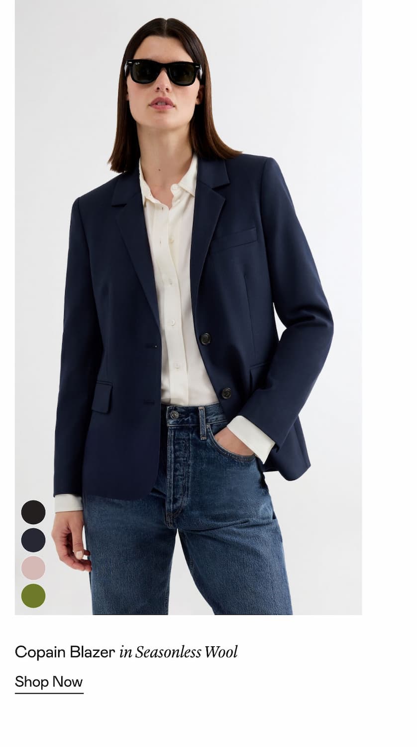Copain Blazer in Seasonless Wool