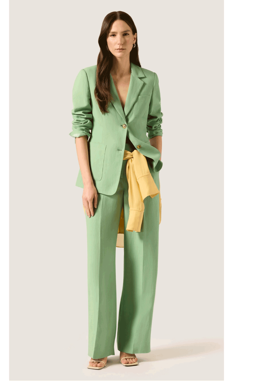 Soho Trouser in Viscose Linen