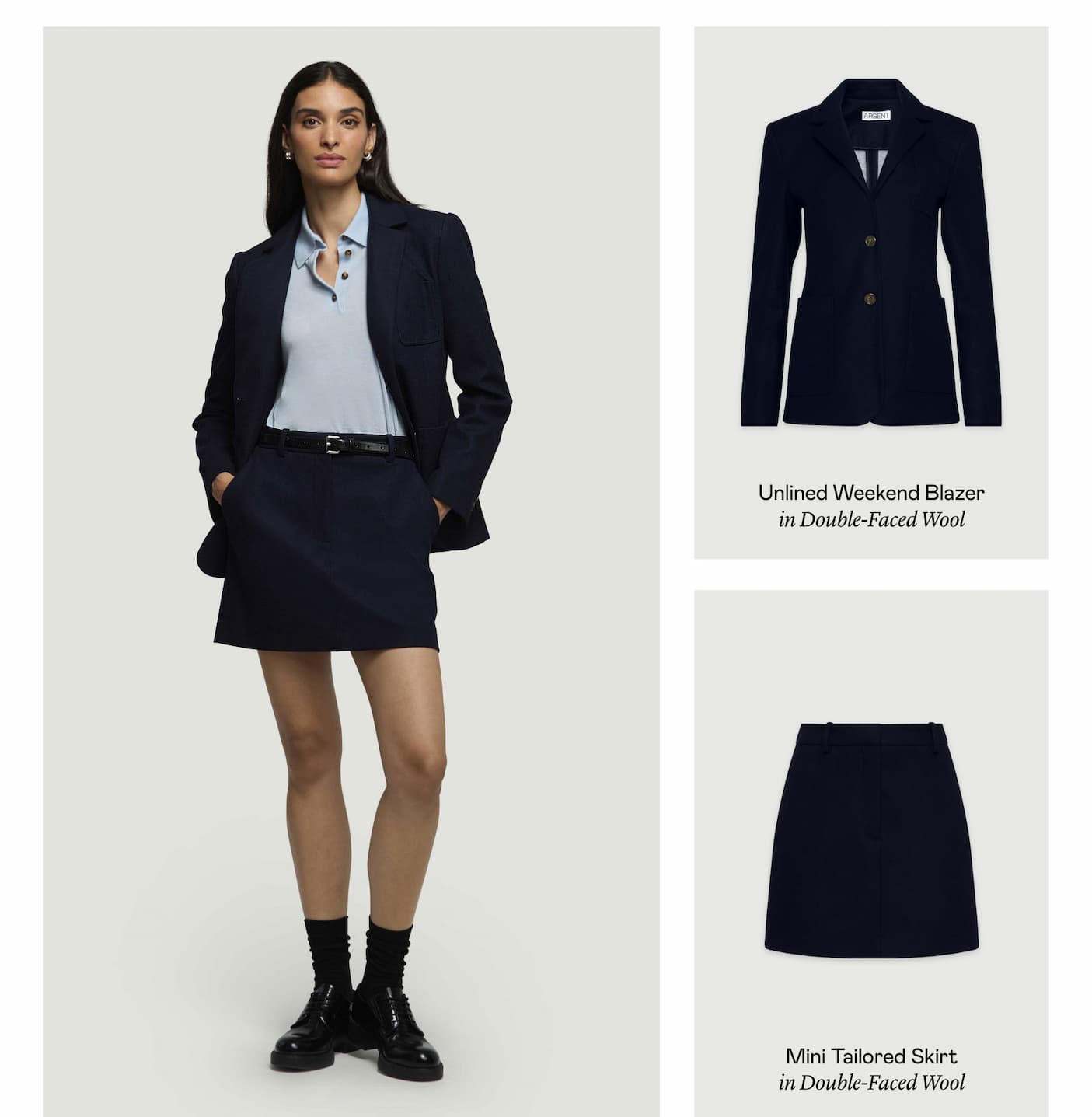 In Double-Faced Wool