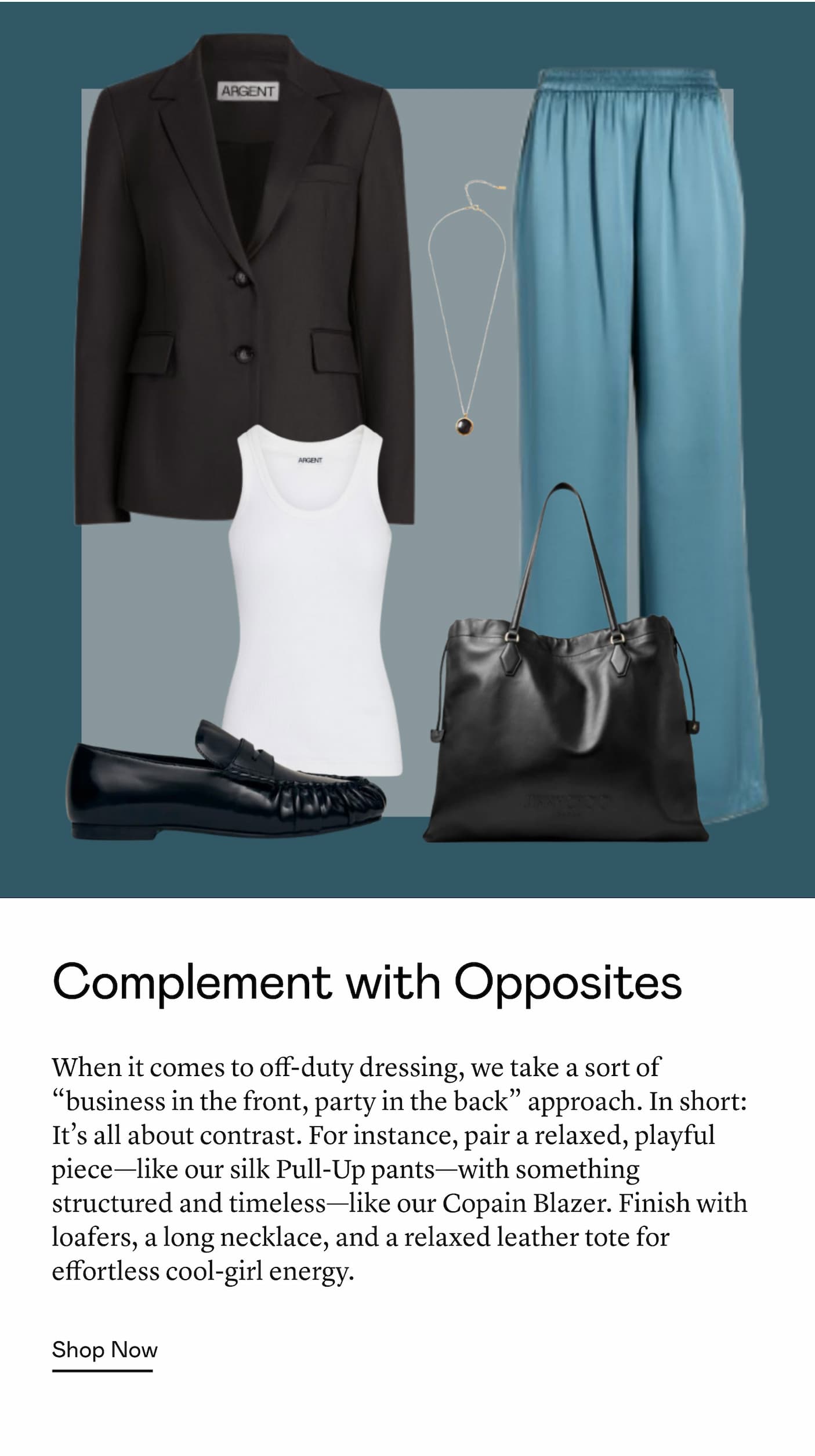Complement with Opposites Complement with Opposites