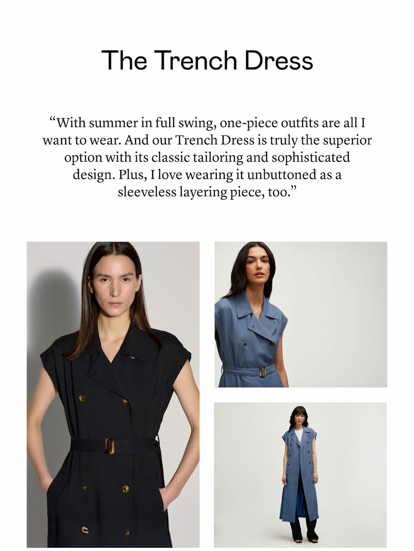 The Trench Dress