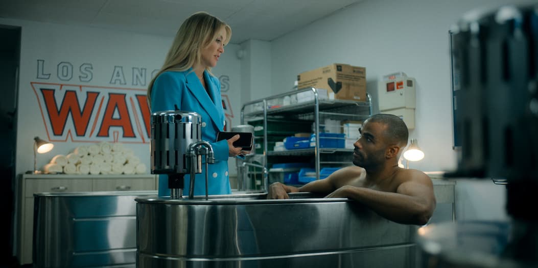 Kate Hudson wears Argent in Running Point