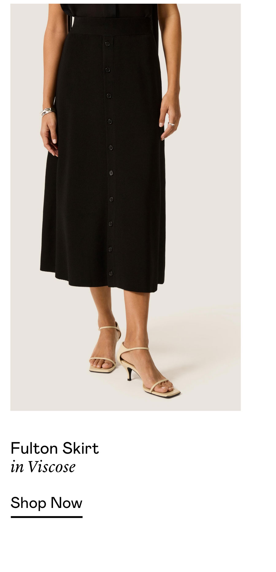 Fulton Skirt in Viscose