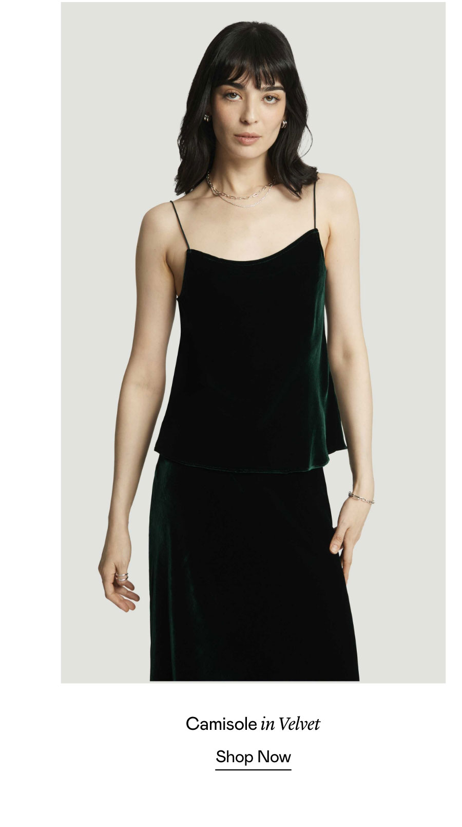 Camisole in Velvet