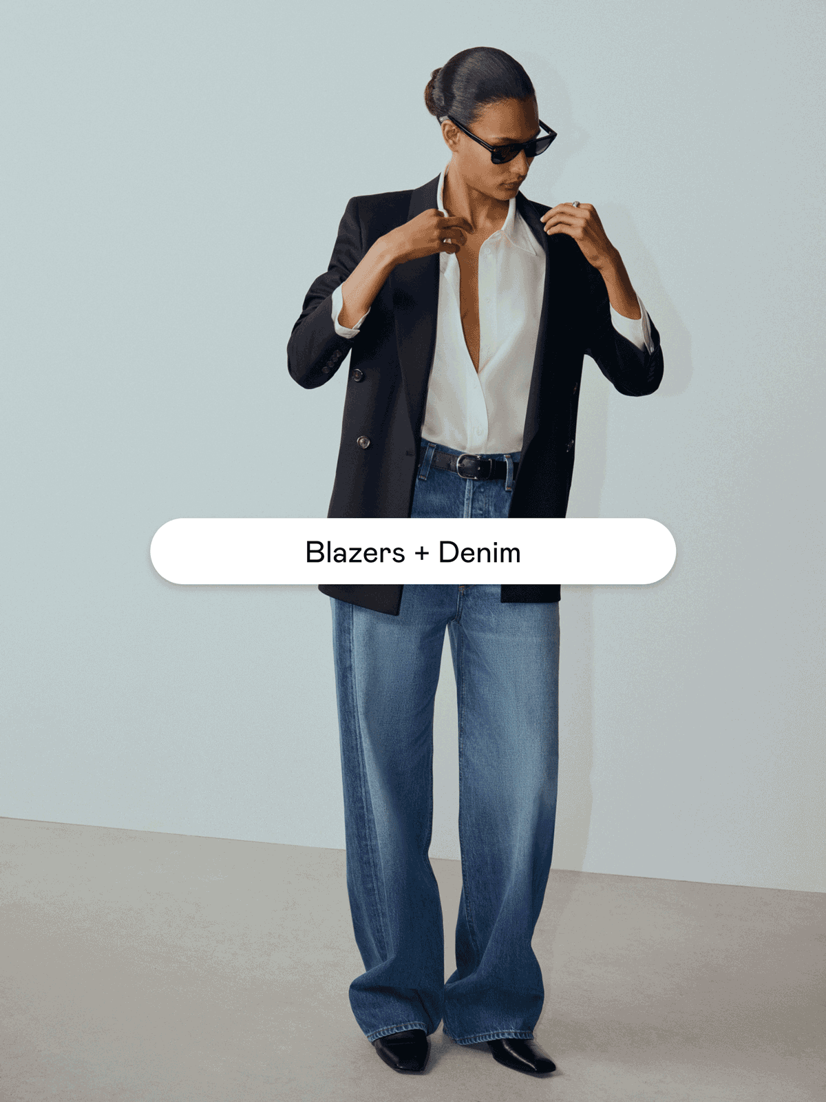 Shop Blazers + Denim Shop Blazers + Denim