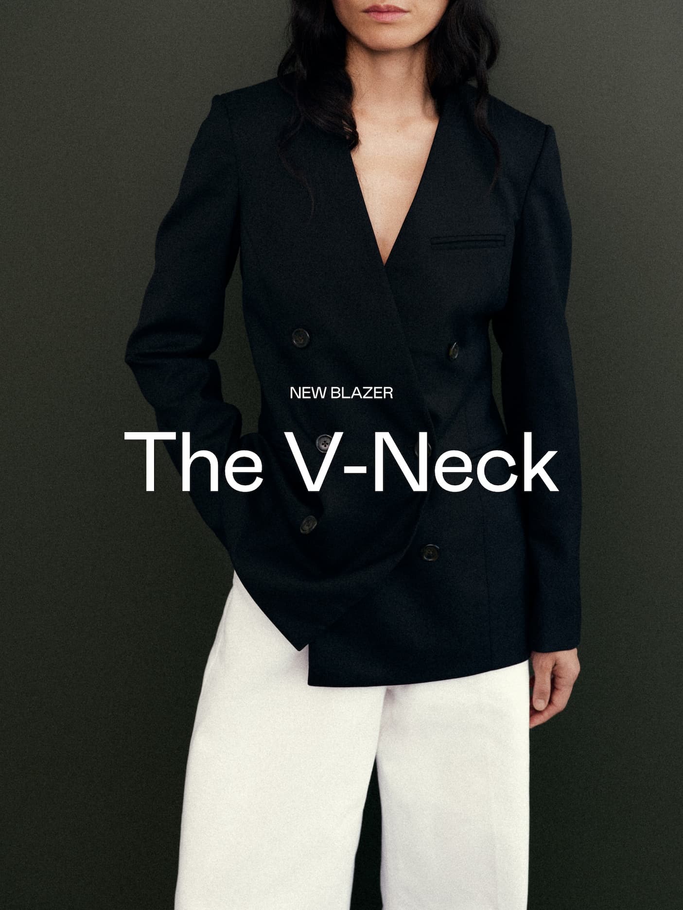 New Blazer: The V-Neck