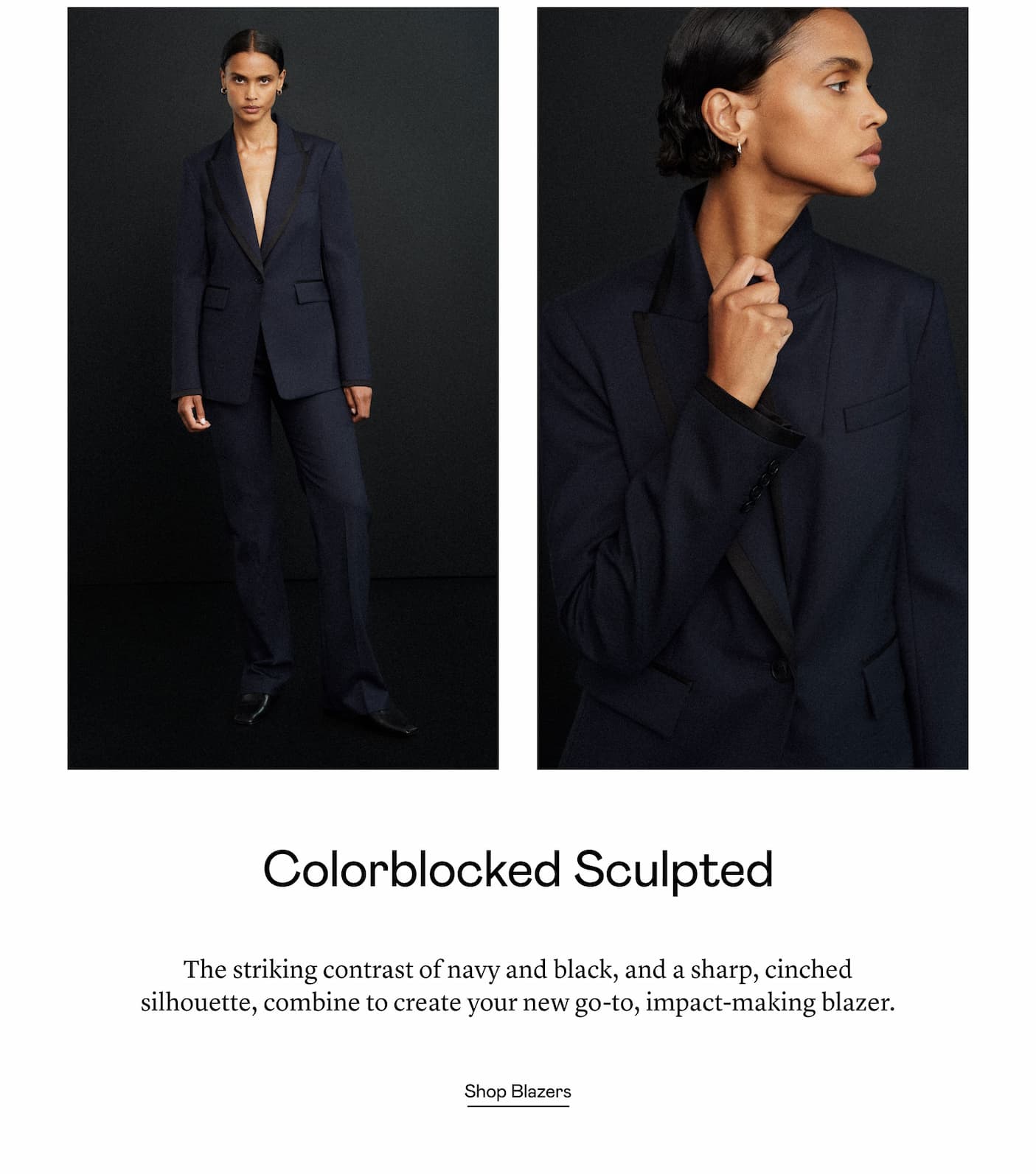 Colorblocked Sculpted Colorblocked Sculpted