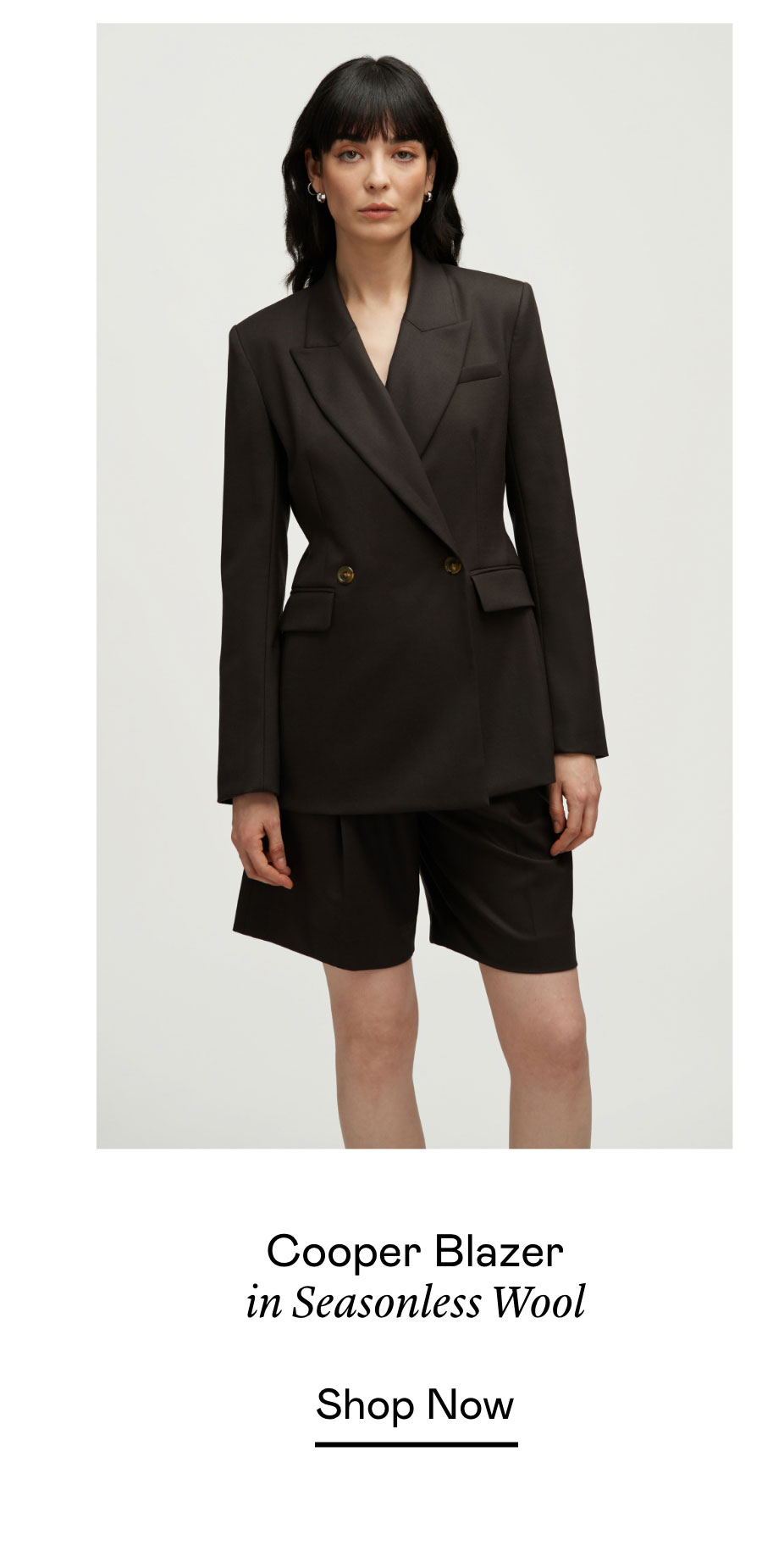 Cooper Blazer in Seasonless Wool