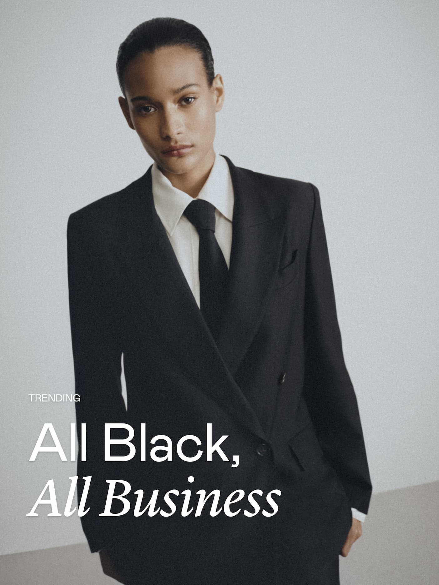 Trending: All Black, All Business