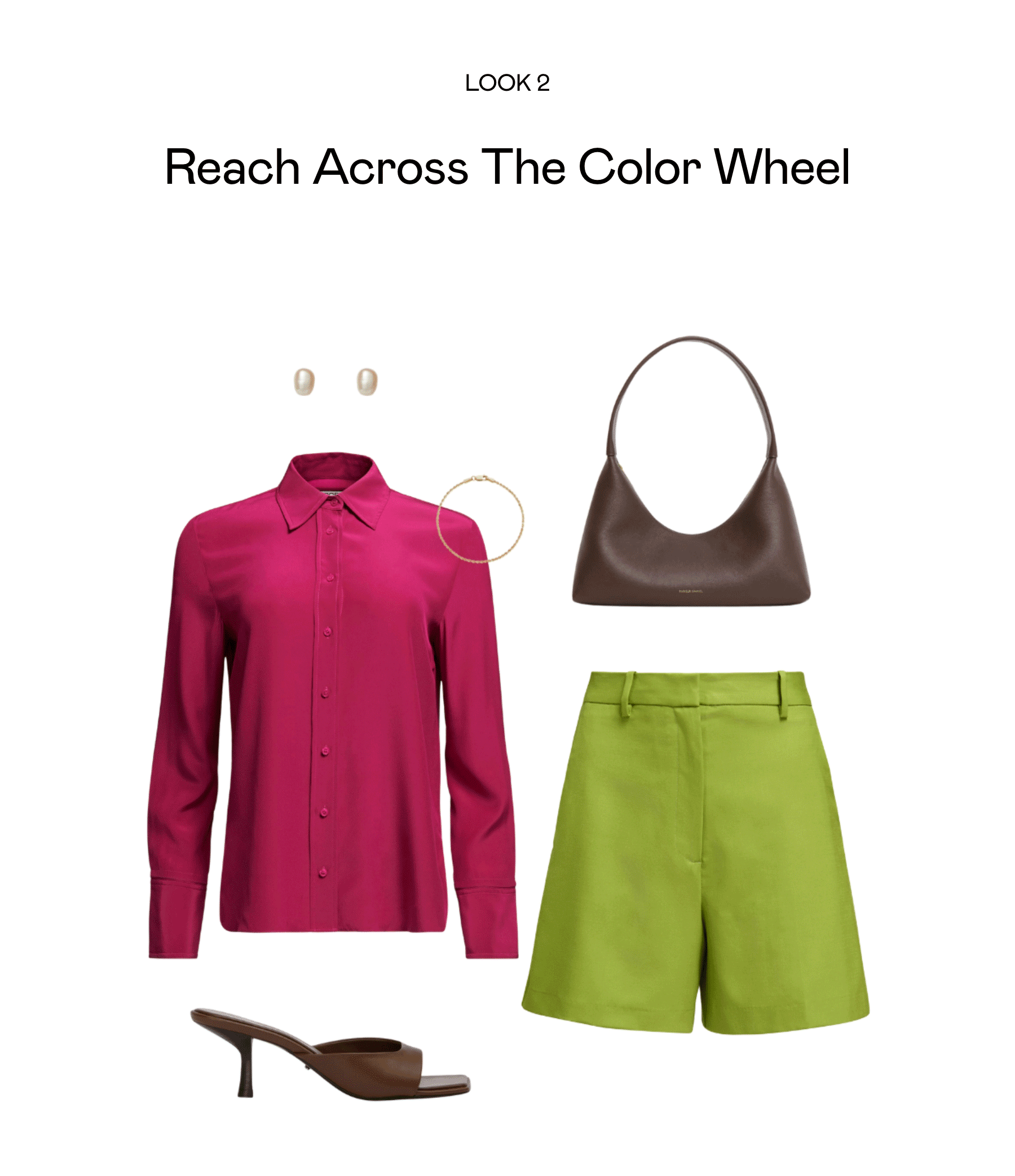 Look 2: Reach Across The Color Wheel Look 2: Reach Across The Color Wheel